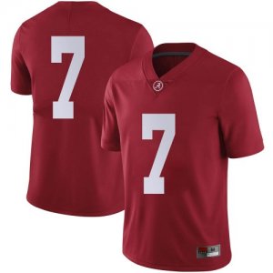 Men's Alabama Crimson Tide #7 Brandon Turnage Crimson Limited NCAA College Football Jersey 2403MDWC5